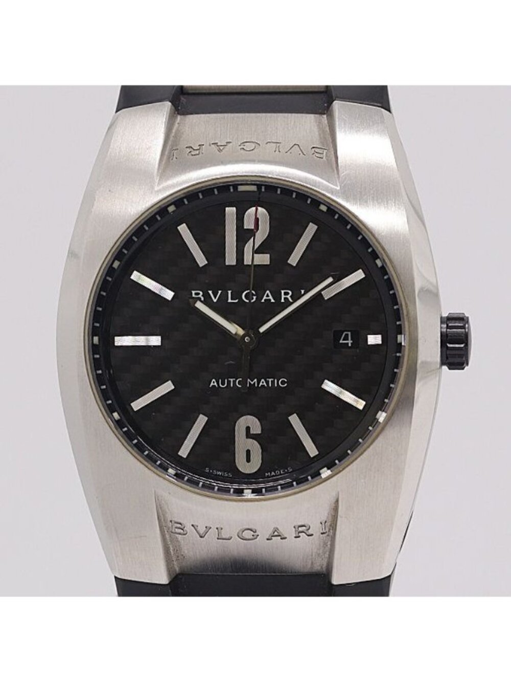 Bvlgari Bulgari Ergon Automatic Black Dial Date Watch